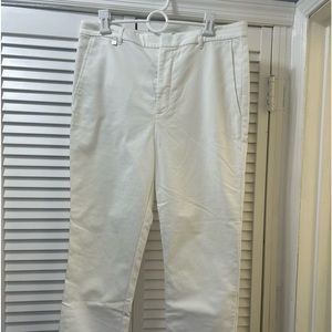 Size 12 white Lauren pants.  New no tags